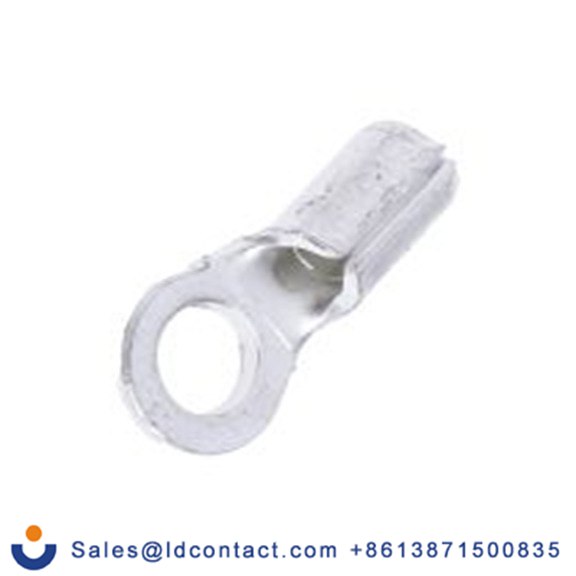 RS PRO,433-034,非绝缘 铜 圆形端子, Φ3.2 mm内环 22 AWG, M3螺栓 16 AWG至400 °C