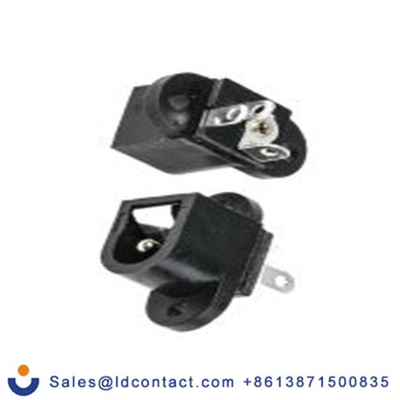 RS PRO,448-370,DC插座 直流插座, 直向 1.0A, 12.0 V, PCB安装, 长16.1 mm, 2.1 mm引脚, 镀镍触芯