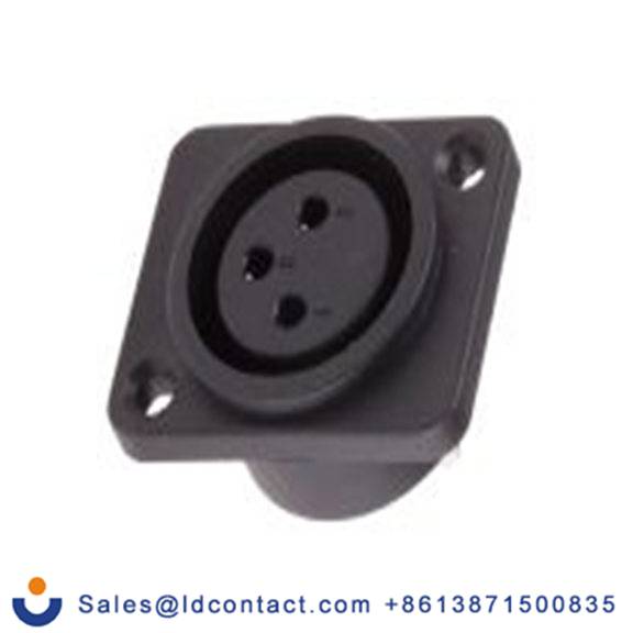 RS PRO,455-110,3芯 XLR 连接器, 镀镍镀银芯