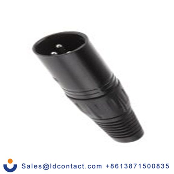 RS PRO,457-875,3芯 XLR 连接器, 电缆安装 公, 250 V ac 直向, 镀银色芯