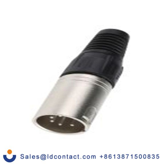 RS PRO,457-897,五芯 XLR 连接器, 电缆安装 公, 250 V ac 直向, 镀银色芯