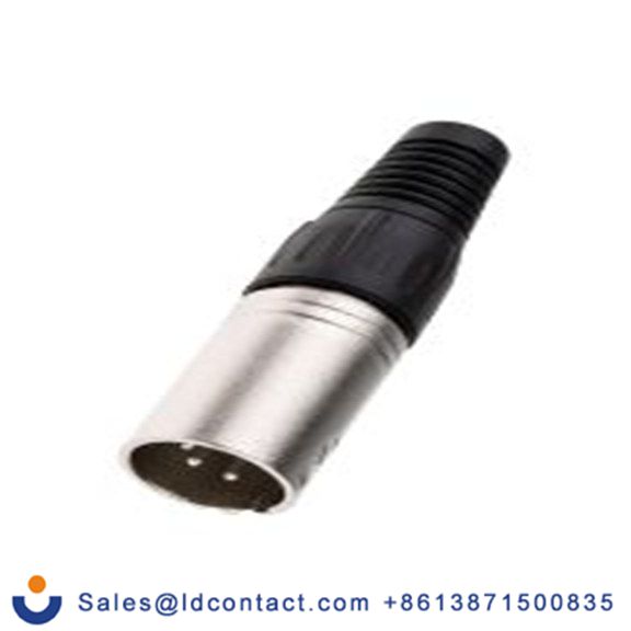 RS PRO,457-908,四芯 XLR 连接器, 电缆安装 公, 250 V ac 直向, 镀银色芯