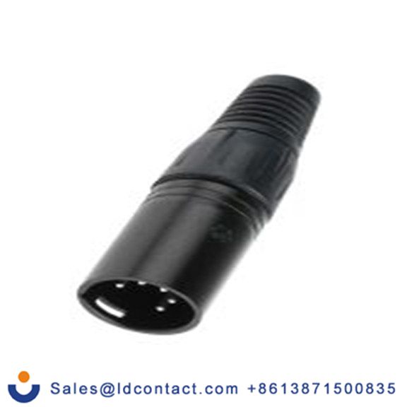 RS PRO,457-914,五芯 XLR 连接器, 电缆安装 公, 250 V ac 直向, 镀银色芯