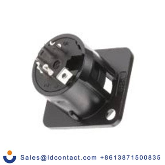 RS PRO,457-926,五芯 XLR 连接器, 面板安装 公 直向