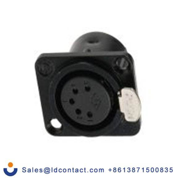 RS PRO,457-932,五芯 XLR 连接器, 面板安装 母插 直向