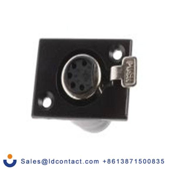 RS PRO,457-958,五芯 XLR 连接器, 面板安装 母插 直向, 镀银色芯