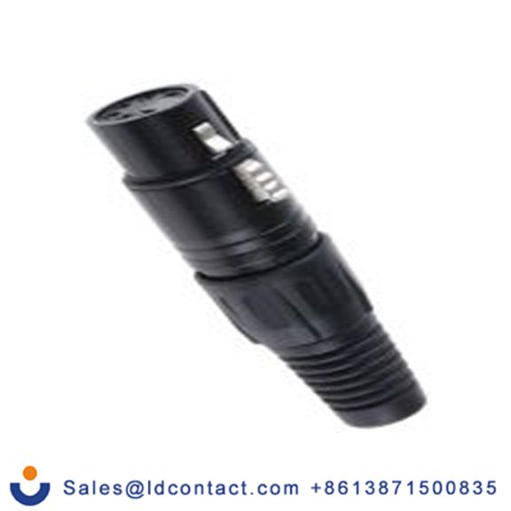 RS PRO,457-970,五芯 XLR 连接器, 电缆安装 母插 直向