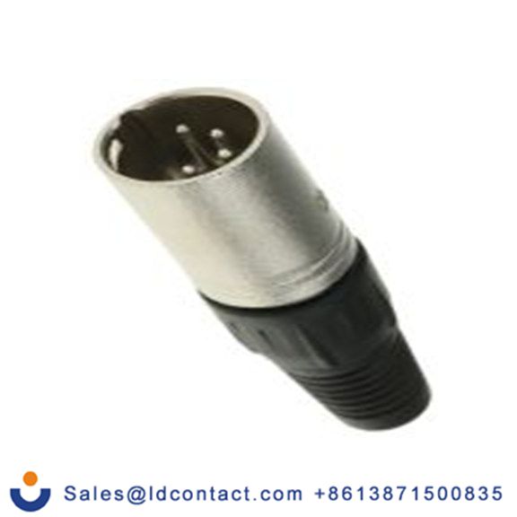 RS PRO,457-982,四芯 XLR 连接器, 电缆安装 公 直向