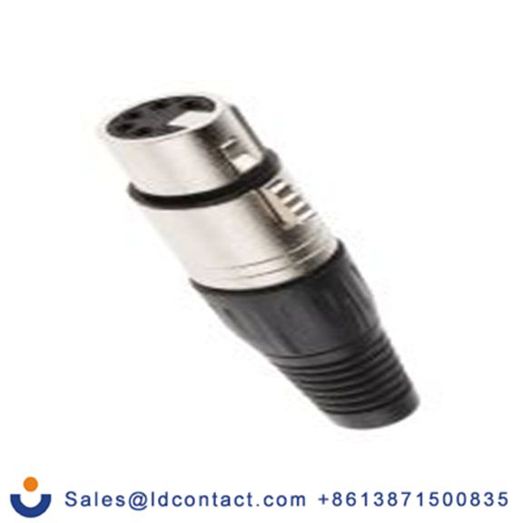 RS PRO,457-992,五芯 XLR 连接器, 电缆安装 母插 直向