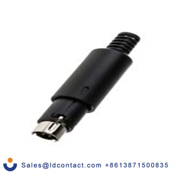 RS PRO,463-388,DIN插头, Miniature, 6触芯, 电缆安装, 直向 1A MDN系列, 50 V ac/dc 公