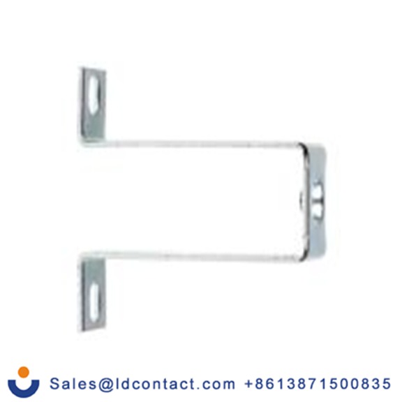 RS PRO,467-371,Top Hat DIN 导轨 方形支架, 镀锌低碳钢制, 灰色, TS系列