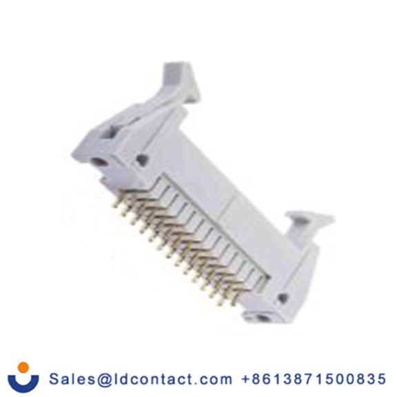 RS PRO,471-064,26p PCB 针座 直向, 2.54 mm间距, 通孔安装