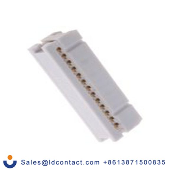 RS PRO,471-222,IDC 连接器, 26p 母插, 2.54 mm间距, 2排 电缆安装 直向