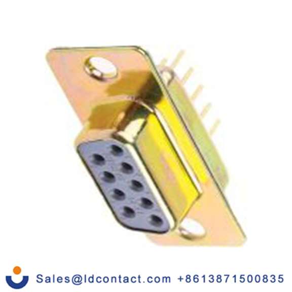 RS PRO,472-764,9针 直向, 通孔安装 D-sub 连接器, 750.0 V 母插