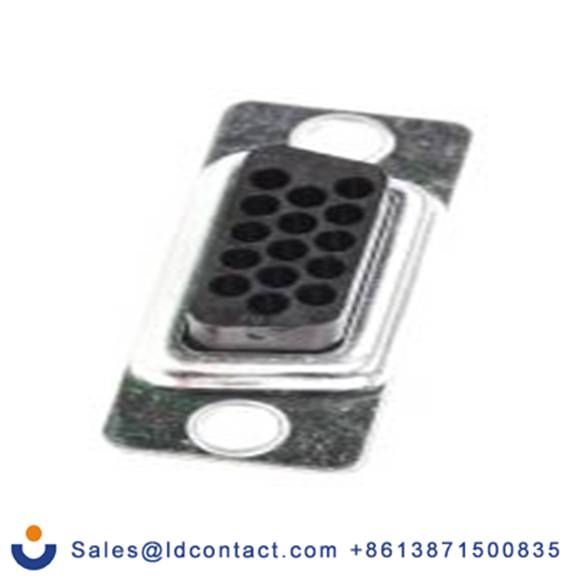 RS PRO,481-465,15针 直向 2.29 mm间距, 电缆安装 D-sub 连接器, 300 V 母插