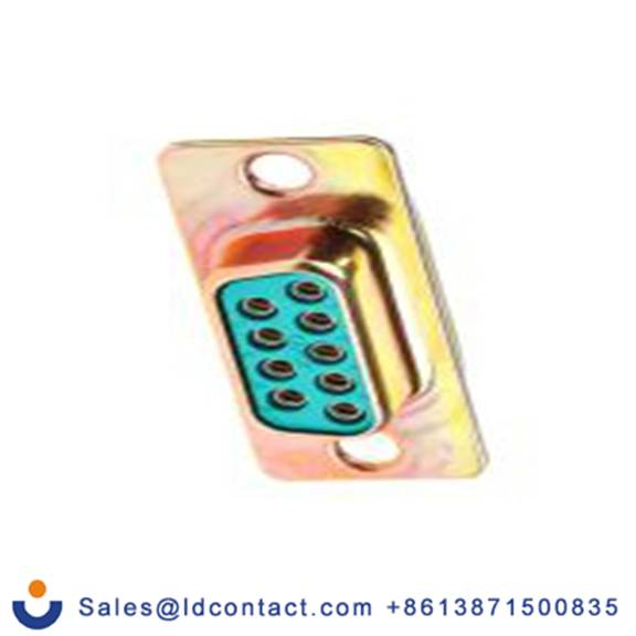 RS PRO,482-812,9针 D-SUB 直向 2.74 mm间距, 面板安装 D-sub 连接器, 750.0 V 母插