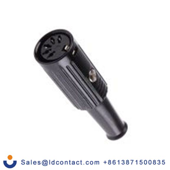 RS PRO,490-872,DIN插座, Standard, 5触芯, 电缆安装, 直向 4A YE-118XMSB系列, 100 V ac, 推锁 母插