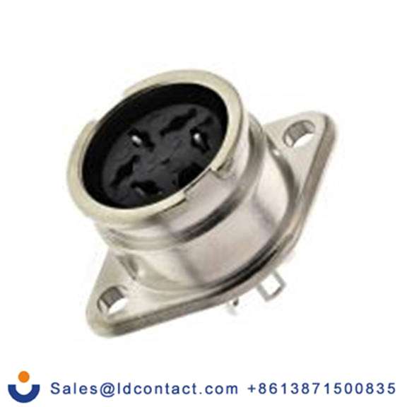 RS PRO,490-894,DIN插座, Standard, 5触芯, 底盘安装, 直向 1A YE-139XS系列, 100 V ac, 卡扣 母插