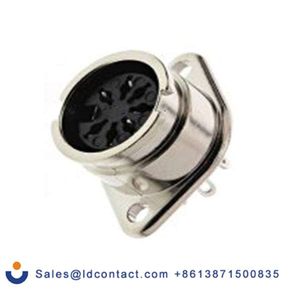 RS PRO,490-911,DIN插座, Standard, 7触芯, 底盘安装, 直向 1A YE-139XS系列, 100 V ac, 卡扣 母插