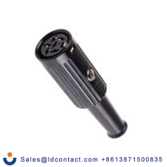 RS PRO,490-939,DIN插座, Standard, 6触芯, 电缆安装, 直向 4A YE-118XMSB系列, 100 V ac, 推锁 母插