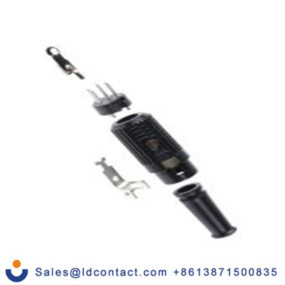 RS PRO,490-989,DIN插头, Standard, 4触芯, 电缆安装, 直向 4A YE-118XMB系列, 100 V ac, 推锁 公