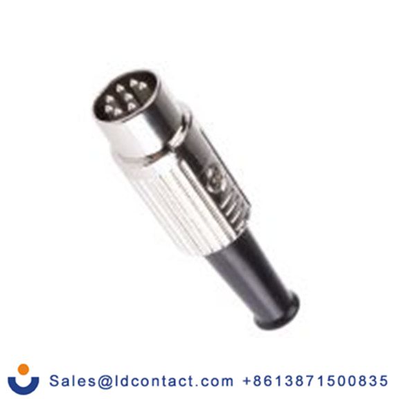 RS PRO,491-061,DIN插头, Standard, 8触芯, 电缆安装, 直向 4A YE-147X系列, 100 V ac, 螺钉 公