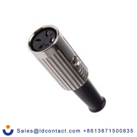 RS PRO,491-071,DIN插座, Standard, 3触芯, 电缆安装, 直向 4A YE-147XS系列, 100 V ac, 推锁 母插