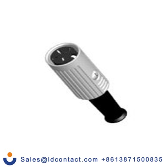 RS PRO,491-077,DIN插座, Standard, 4触芯, 电缆安装, 直向 4A YE-147XS系列, 100 V ac, 推锁 母插