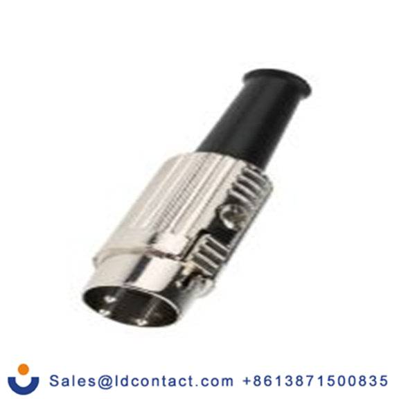 RS PRO,491-112,DIN插头, Standard, 3触芯, 电缆安装, 直向 4A YE-118XM系列, 100 V ac, 推锁 公