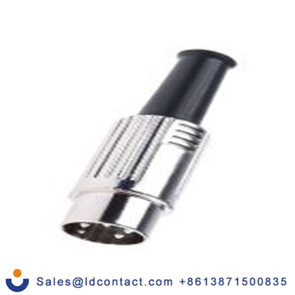 RS PRO,491-134,DIN插头, Standard, 4触芯, 电缆安装, 直向 4A YE-147X系列, 100 V ac, 推锁 公