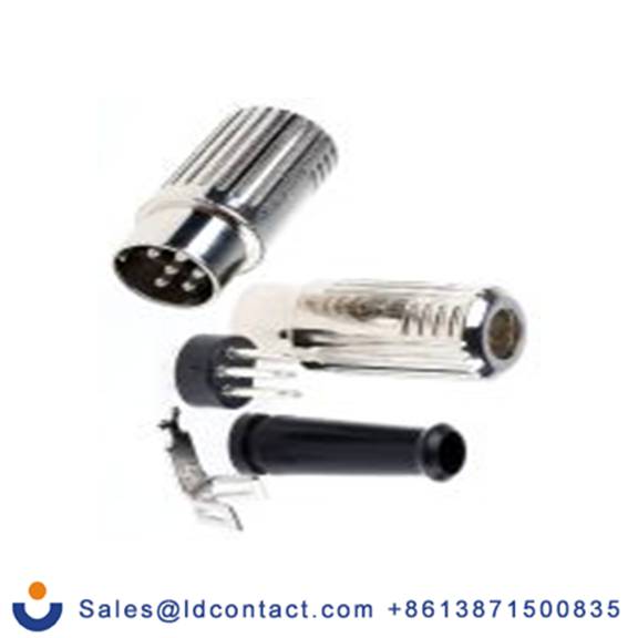 RS PRO,491-150,DIN插头, Standard, 6触芯, 电缆安装, 直向 4A YE-147X系列, 100 V ac 公