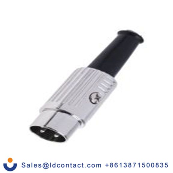 RS PRO,491-162,DIN插头, Standard, 6触芯, 电缆安装, 直向 1A YE-118XM系列, 100 V ac, 推锁 公