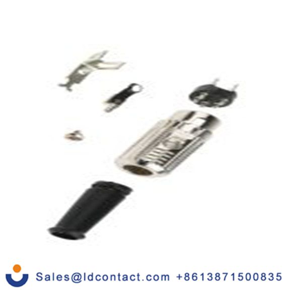 RS PRO,491-166,DIN插头, Standard, 5触芯, 电缆安装, 直向 4A YE-118XMB系列, 100 V ac, 推锁 公