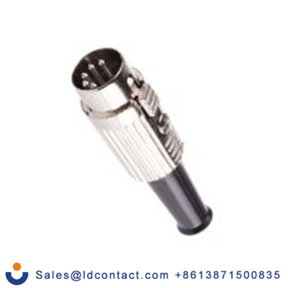 RS PRO,491-172,DIN插头, Standard, 5触芯, 电缆安装, 直向 4A YE-118XM系列, 100 V ac, 推锁 公