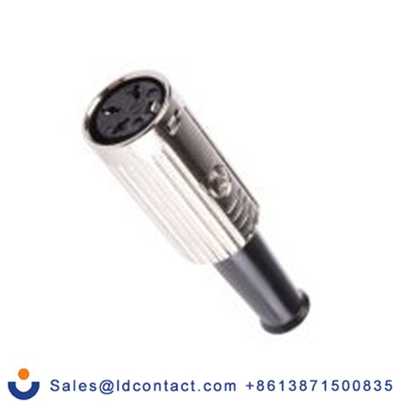 RS PRO,491-184,DIN插座, Standard, 3触芯, 电缆安装, 直向 4A YE-118XMS系列, 100 V ac, 推锁 母插