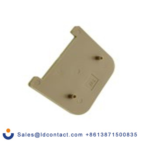 RS PRO,501-746,DIN 导轨端子块 隔板盘, 尼龙 66制, 米色