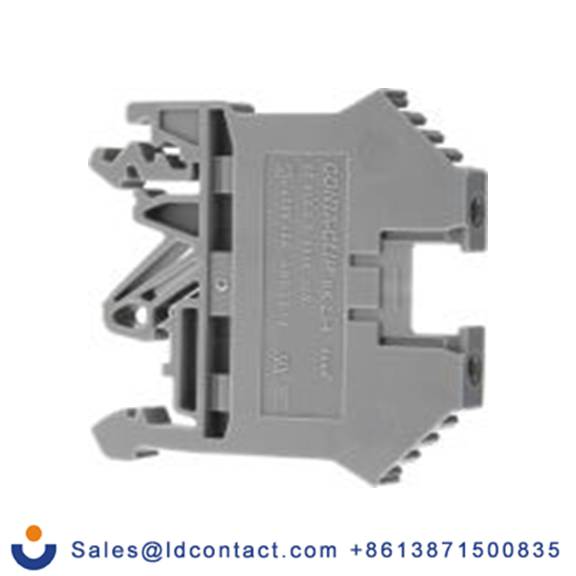 RS PRO,501-803,1 DIN 导轨端子块, 800 V, 0.2 to 4 mm²CSA, 灰色