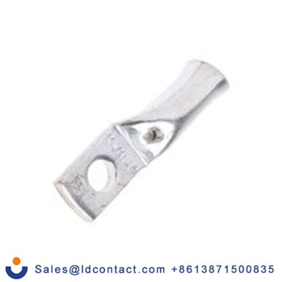 RS PRO,531-015,非绝缘 铜 管状环形接线端子, Φ5.3 mm内环, M5螺栓, 灰色 8 AWG至150 °C CT10系列