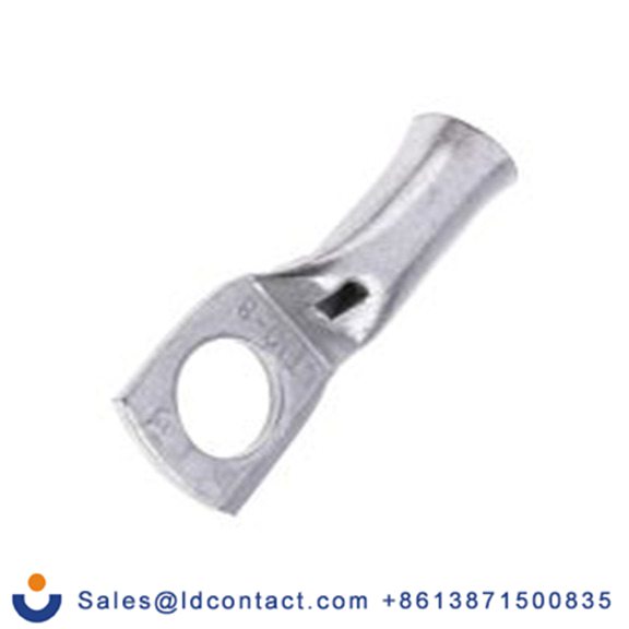 RS PRO,531-037,非绝缘 铜 环形端子, Φ8.4 mm内环, M8螺栓, 灰色 8 AWG, 150 °C至150 °C CT10系列