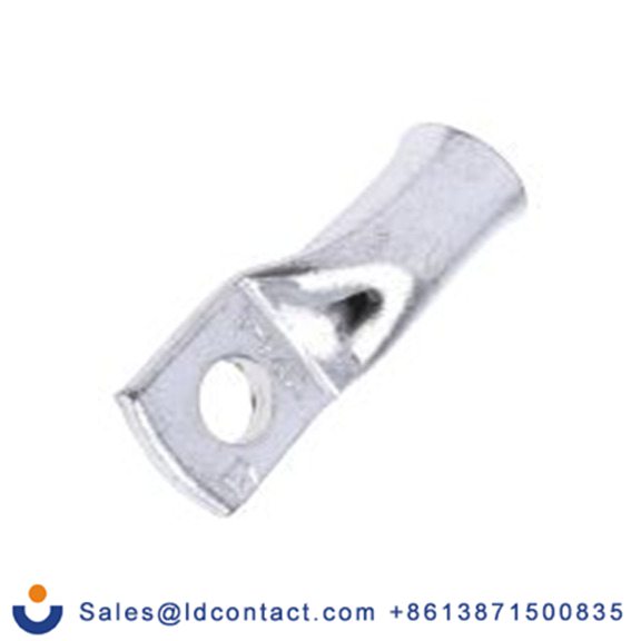 RS PRO,531-065,非绝缘 铜 管状环形接线端子, Φ6.4 mm内环, M6螺栓, 灰色 4 AWG至150 °C CT25系列