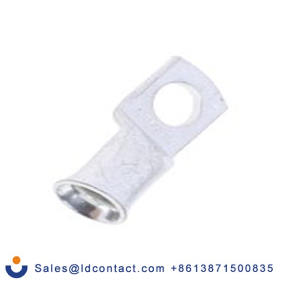 RS PRO,531-891,非绝缘 铜 管状环形接线端子, Φ10.4 mm内环, M10螺栓, 灰色 1 AWG至150 °C CT50系列