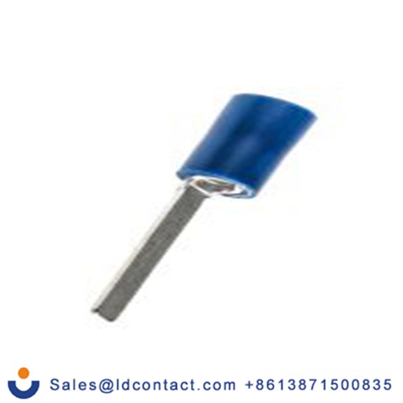 RS PRO,534-654,片型端子, 插片2.5 mm宽x18.1 mm长, 绝缘x0.8 mm厚 16 AWG, 蓝色 14 AWG, 乙烯基绝缘