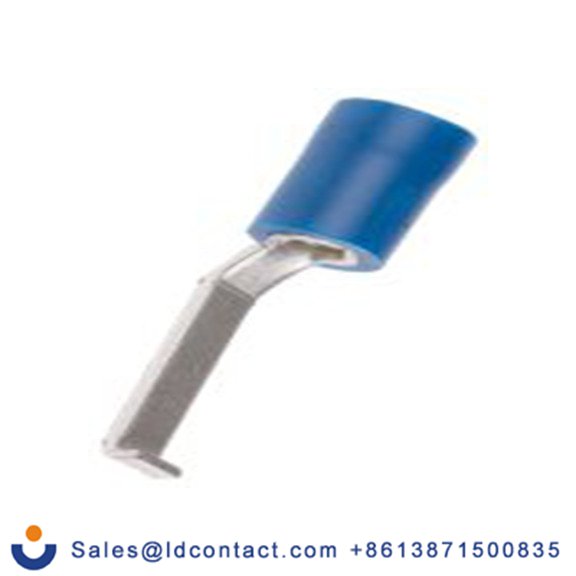 RS PRO,534-727,片型端子, 插片3.1 mm宽x17.6 mm长, 绝缘x0.8 mm厚 带钩 16 AWG, 蓝色 14 AWG, 乙烯基绝缘