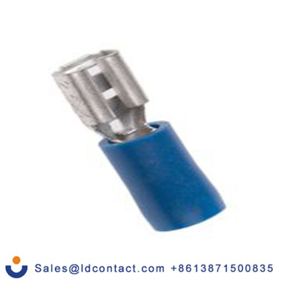 RS PRO,534-733,绝缘 压接端子 母插, 4.8 x 0.5 mm接片, 蓝色 插簧端子, 乙烯基绝缘, 镀锡 16 AWG 黄铜触点, 最大线规14 AWG