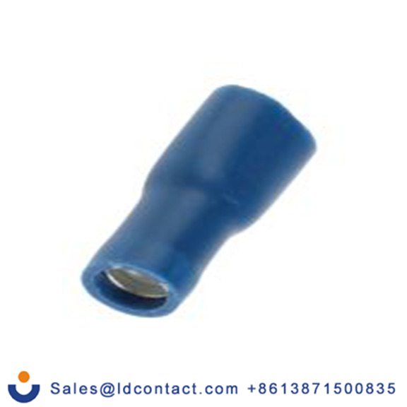 RS PRO,534-755,绝缘 压接端子 母插, 4.8 x 0.5 mm接片, 蓝色 插簧端子, 乙烯基绝缘, 镀锡 16 AWG 黄铜触点, 最大线规14 AWG 系列