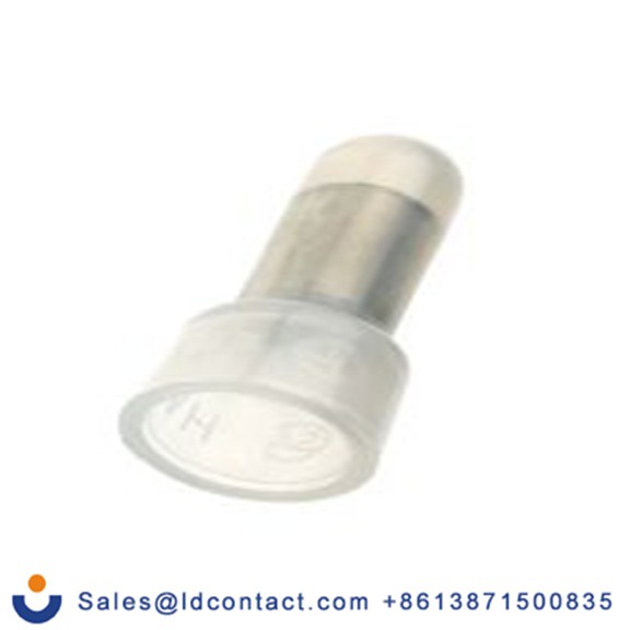 RS PRO,534-907,接头连接器, 闭端, 无色, Φ6.6 mm, 绝缘, 18.1 mm总长, 镀锡触点, CE系列 16 AWG