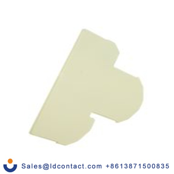 RS PRO,815-717,DIN 导轨端子块 端板, 尼龙 66制, 米色, AP系列