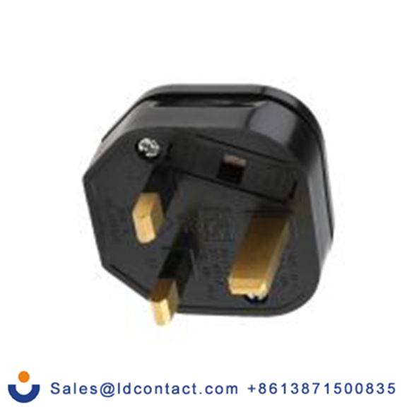 RS PRO,854-396,英国 电源插头, 250 V 13A, 电缆安装, G 型 - 英式 BS1363 热塑性塑料, 黑色 夹