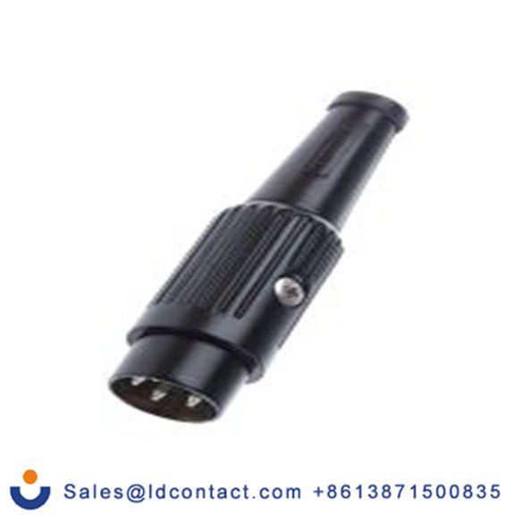 RS PRO,110-2804,DIN插头, Standard, DIN 45322, DIN 45326, DIN 41524, DIN 45329, DIN 45327, 4触芯, 电缆安装, 直