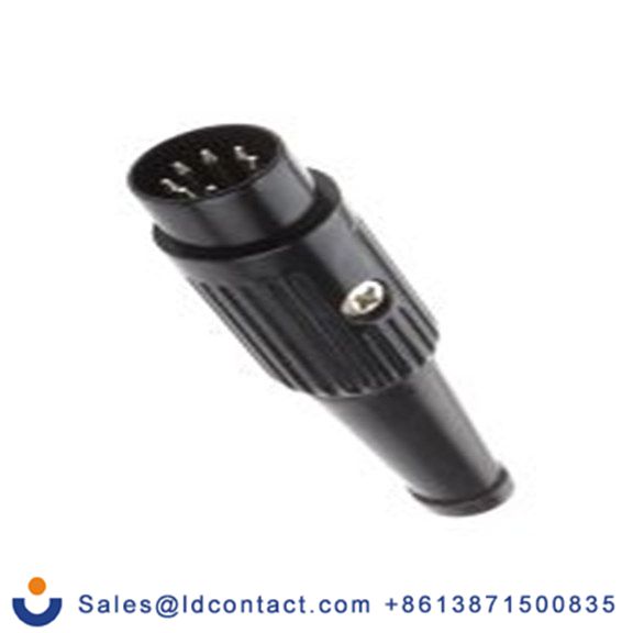 RS PRO,110-2854,DIN插头, Standard, DIN 45326, DIN 41524, DIN 45327, DIN 45329, DIN 45322, 7触芯, 电缆安装, 直